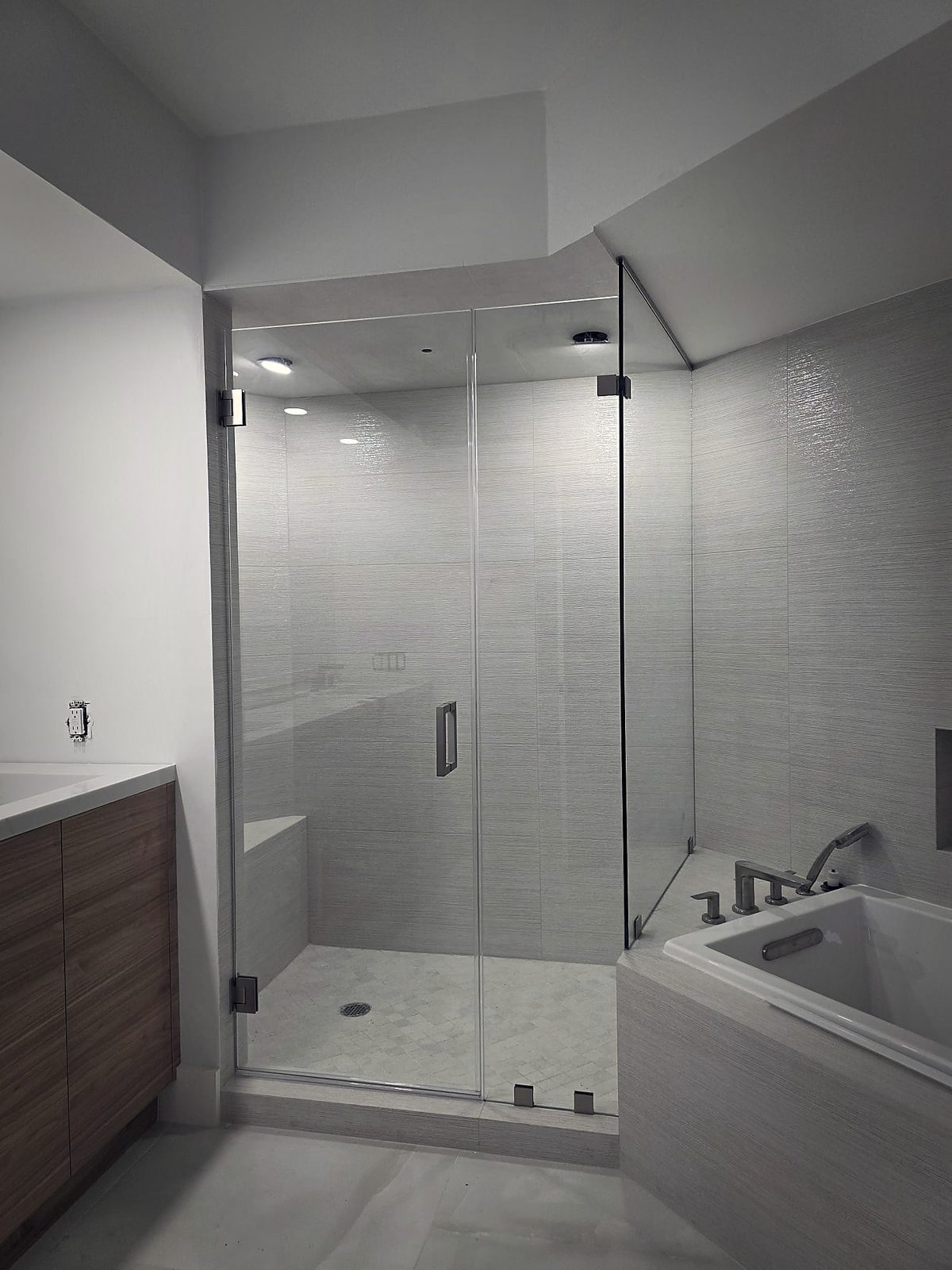 Walnut Vanity Bath